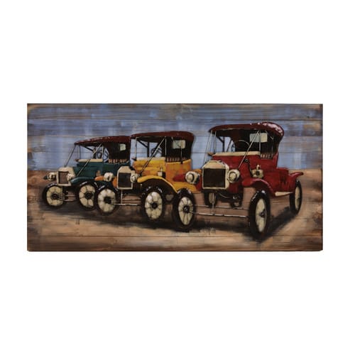 Harms Import & Vertriebs GmbH & Co. KG - 3D Metallbild Oldtimer