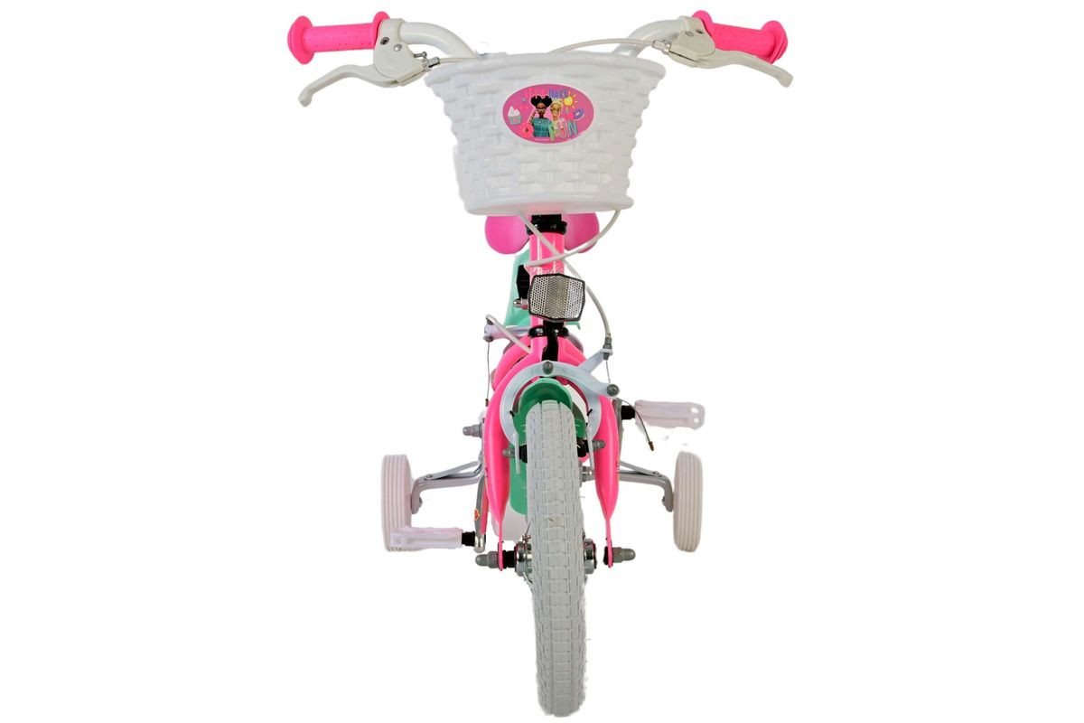 VOLARE Kinderfahrrad Barbie, 12 Zoll, ohne Rücktrittbremse
