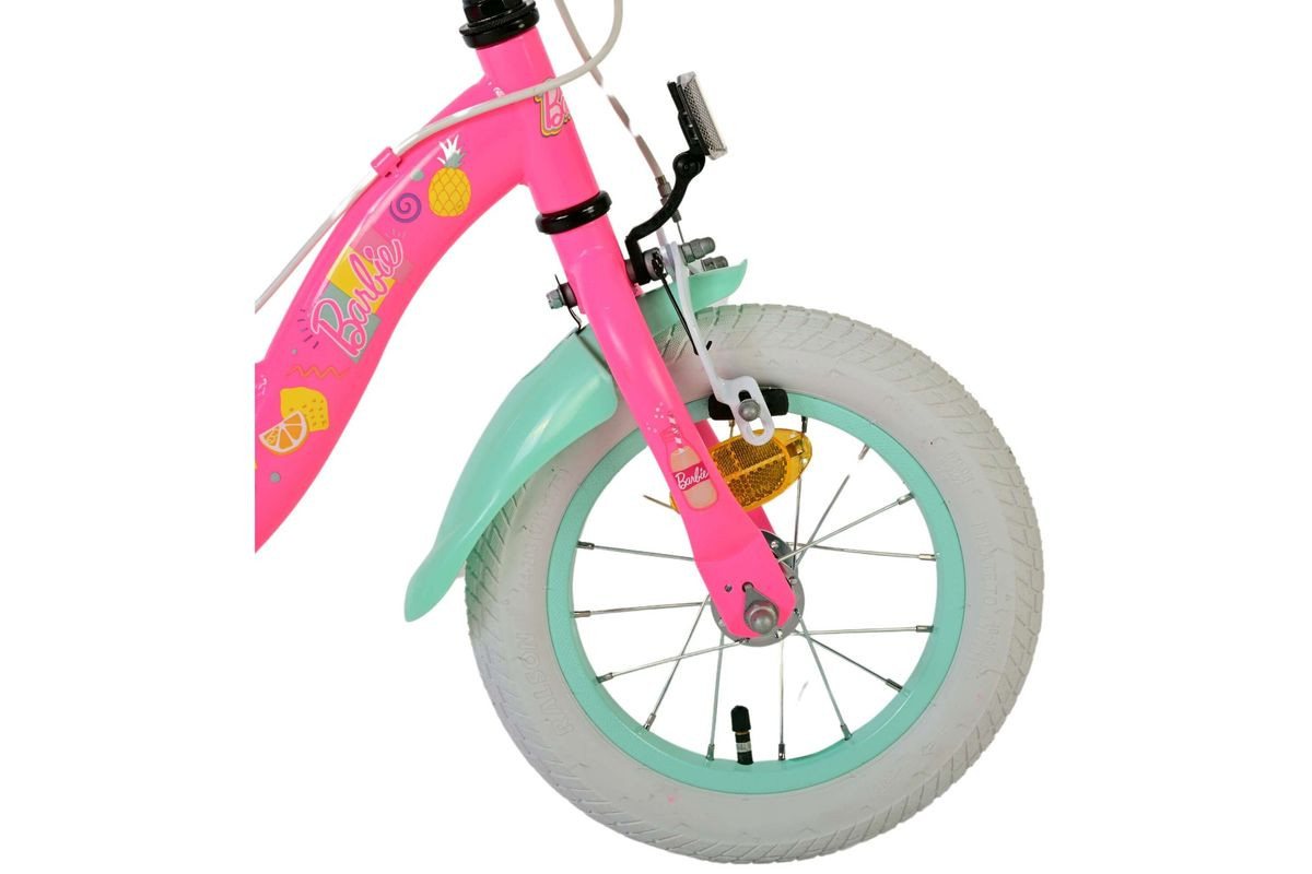 VOLARE Kinderfahrrad Barbie, 12 Zoll, ohne Rücktrittbremse Bild 5