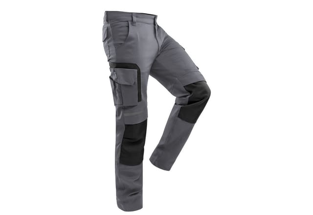 QUALITEX HIGH QUALITY WORKWEAR Bundhose PRO+ grau/schwarz Herren: 94