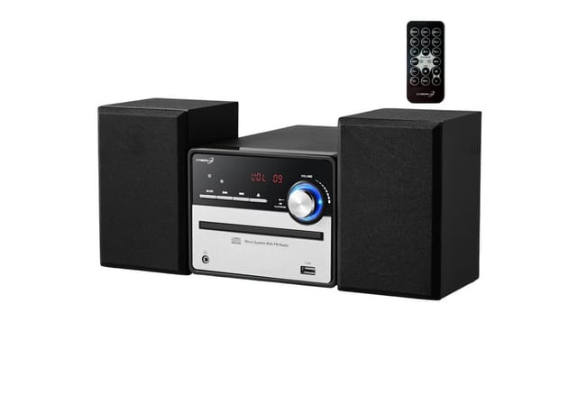 Cyberlux HiFi Musikanlage m. Boxen Stereoanlage USB CD/MP3 FM-Radio