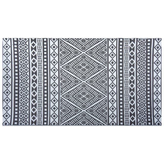 Garten Outdoor Teppich Scarlett 150x240cm schwarz von Jet-Line