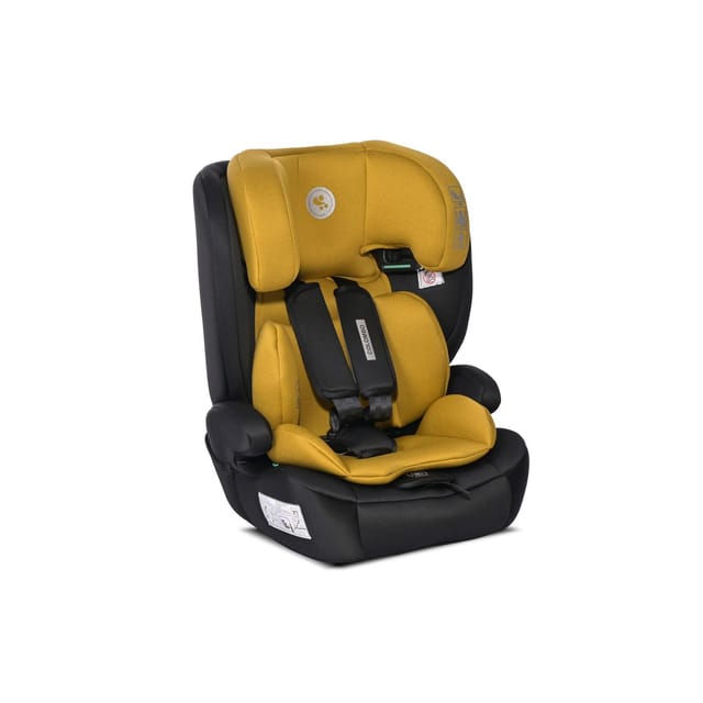 Lorelli Kindersitz Colombo i-Size (76-150 cm) Kopfstütze verstellbar, SPS-System gelb