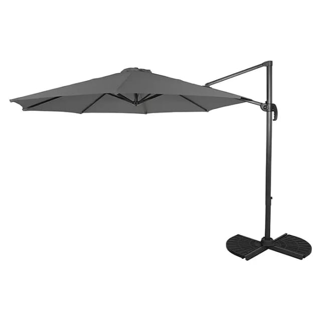 Deluxe-Ampelschirm Ø 300 cm, anthrazit