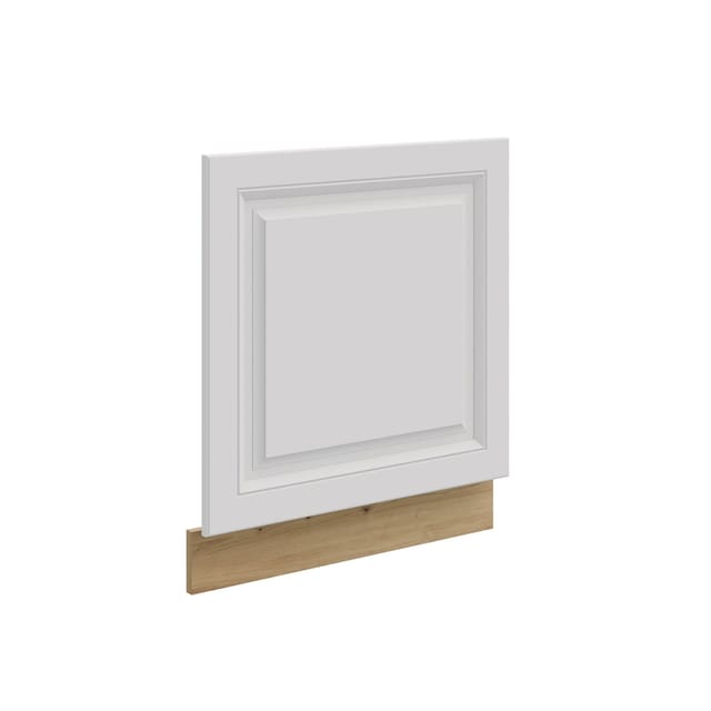 Frontblende für integrierten Geschirrspüler 60 cm Stilo Weiß + Eiche Artisan