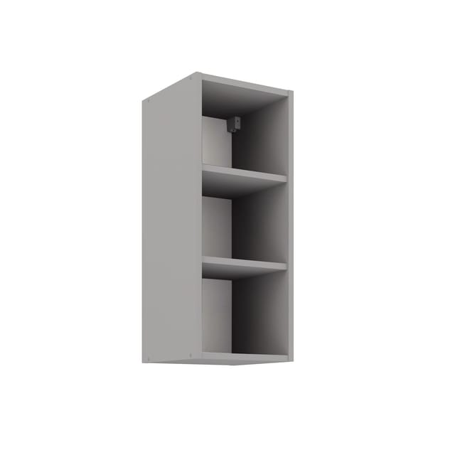 Hängeschrank Regal 30 cm Bianca Grey Rose - Grau Küchenzeile Küchenblock