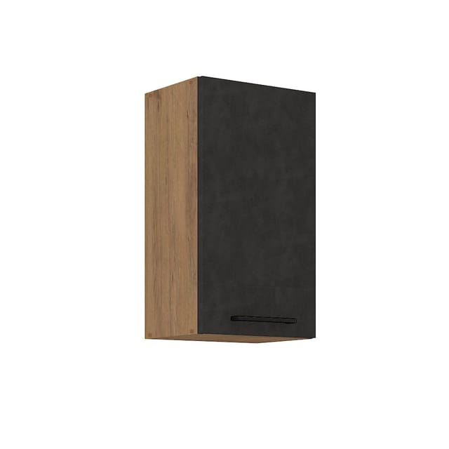 Vigo Hängeschrank 40 cm Eiche Lancelot Matera Grau Küchenzeile Küchenblock Küche