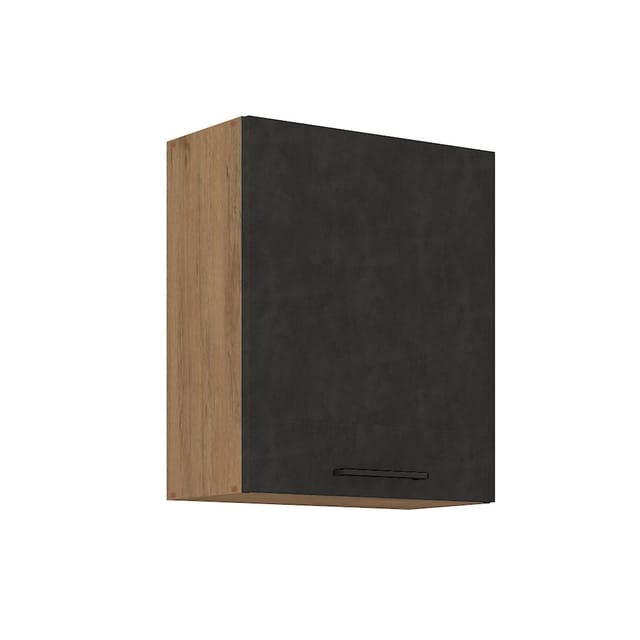 Vigo Hängeschrank 60 cm Eiche Lancelot Matera Grau Küchenzeile Küchenblock Küche