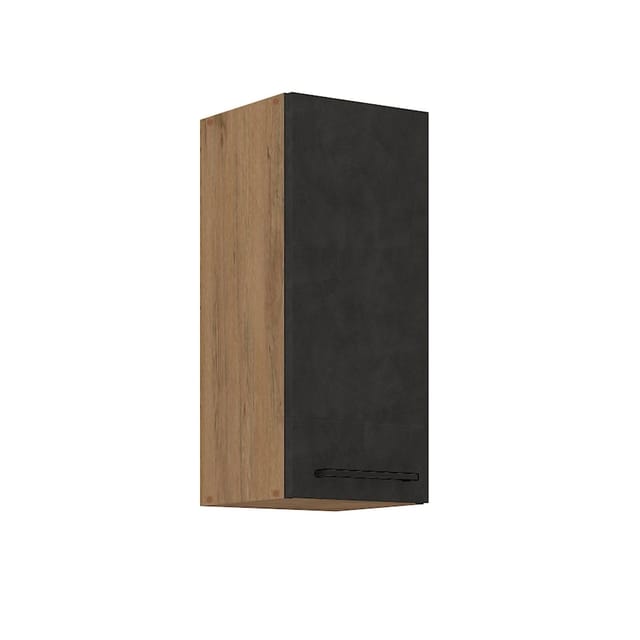 Vigo Hängeschrank 30 cm Eiche Lancelot Matera Grau Küchenzeile Küchenblock Küche