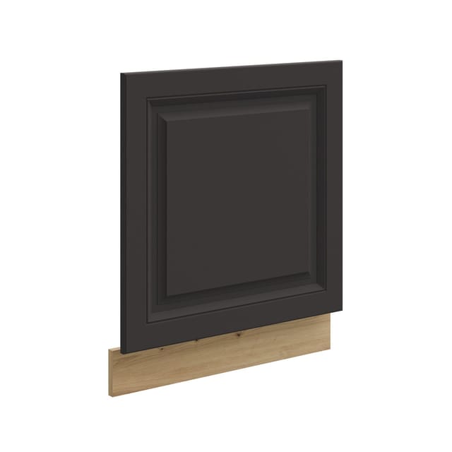 Frontblende für integrierten Geschirrspüler 60 cm Stilo Grau + Eiche Artisan