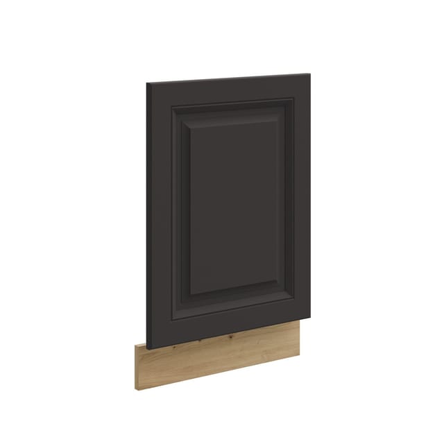 Frontblende für integrierten Geschirrspüler 45 cm Stilo Grau + Eiche Artisan
