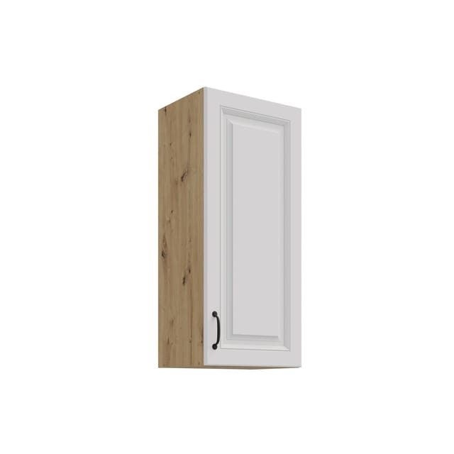 Hängeschrank 40 cm Stilo Weiß Küchenzeile Küchenblock Küche Landhaus Höhe 90 cm