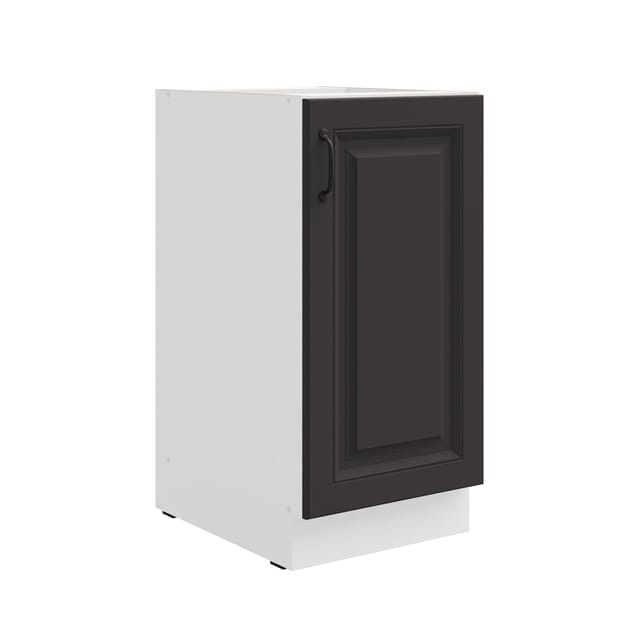 Unterschrank 40 cm Stilo Grau Küchenzeile Küchenblock Küche Landhaus Einbauküche