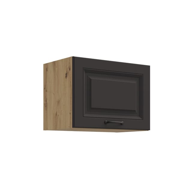 Hängeschrank 50 cm Stilo Grau Küchenzeile Küchenblock Küche Landhaus Höhe 36 cm