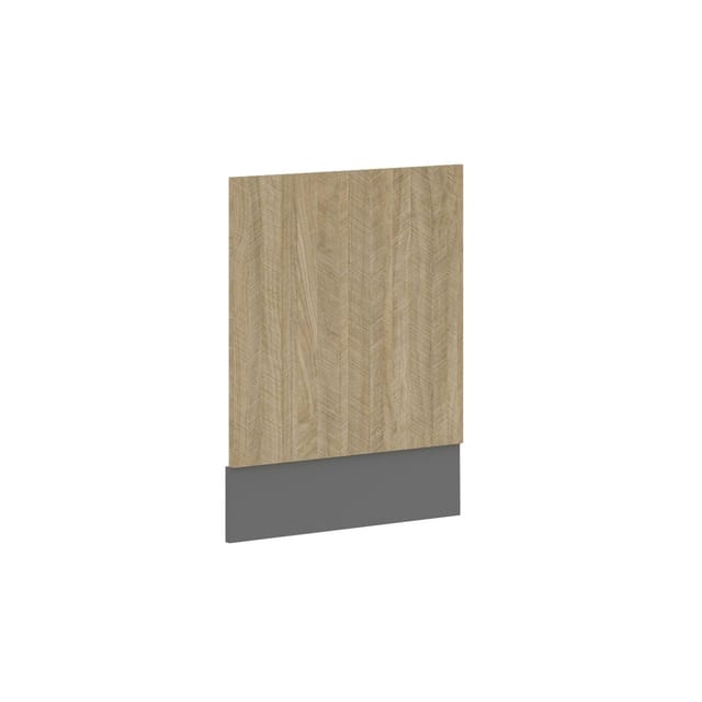 Frontblende für integrierten Geschirrspüler 60 cm Küche SCANDI Fischgrät Optik