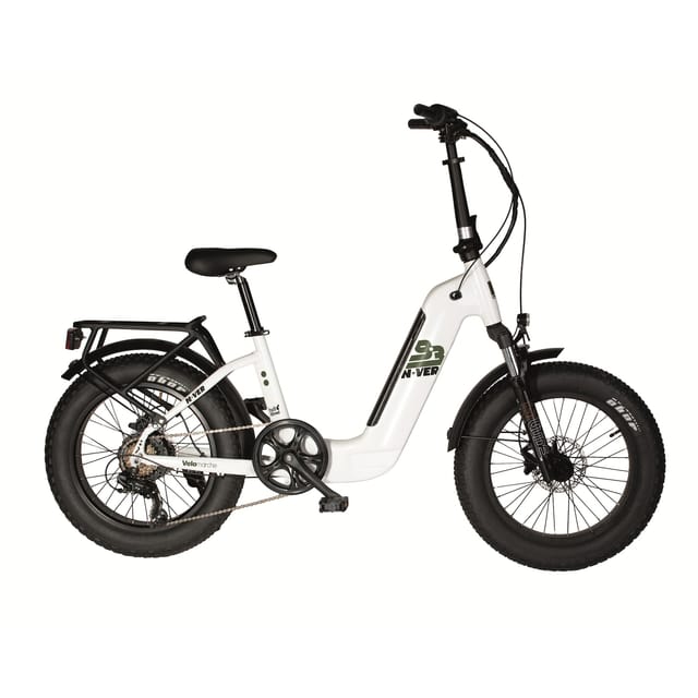MBM Elektro-Kompaktfahrrad FAT BIKE N-VER F9.3 20 Zoll white