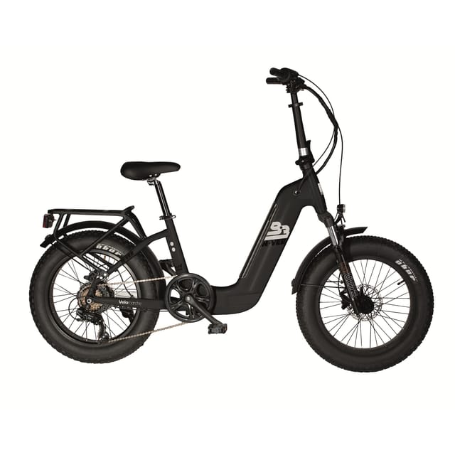 MBM Elektro-Kompaktfahrrad FAT BIKE N-VER F9.3 20 Zoll black