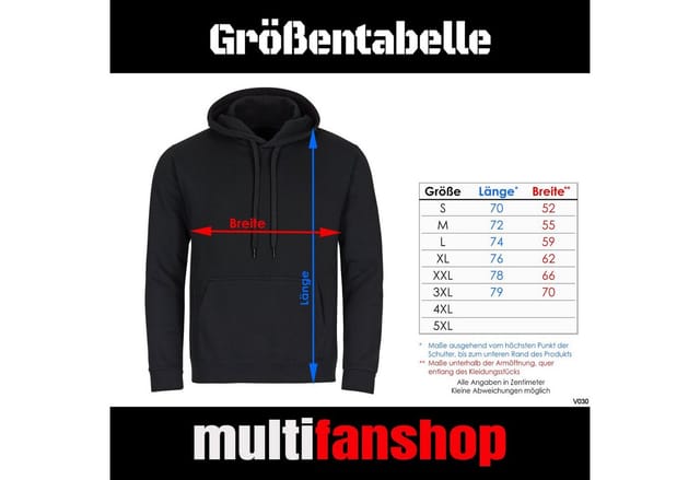 multifanshop Kapuzen Sweatshirt - Schalke - Meine Fankurve - Druck weiß - Hoodie