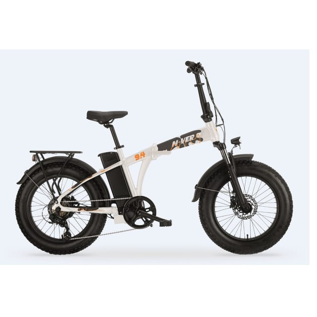 MBM Elektro-Kompaktfahrrad N-VER FOLDING 20 Zoll, white