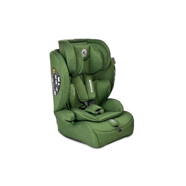 Lorelli Kindersitz i-Size Adventure (76-150 cm) Kopfstütze verstellbar bis 36 kg grün