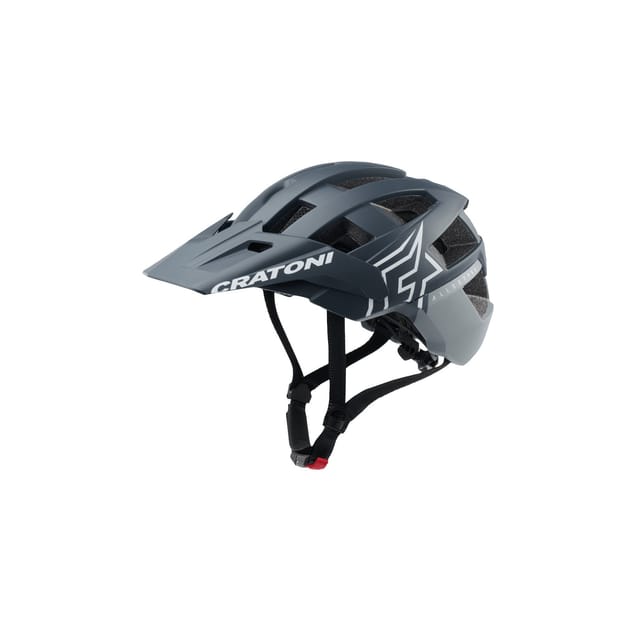 CRATONI MTB - Fahrradhelm AllSet Pro steel/blue matt