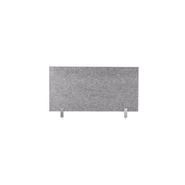 Schreibtisch-Set desktopz Klemme Farbe: grau, Größe: 100x50x1cm