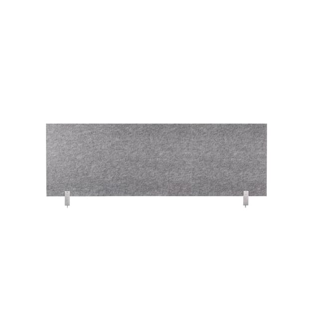 Schreibtisch-Set desktopz Klemme Farbe: grau, Größe: 150x50x2,5cm