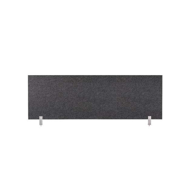 Schreibtisch-Set desktopz Klemme Farbe: anthrazit, Größe: 150x50x2,5cm