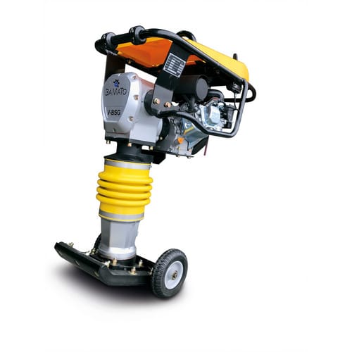 BAMATO Vibrationsstampfer V-85G mit Fahrwerk