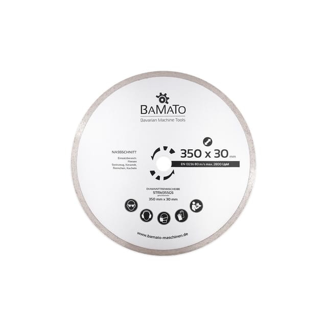 BAMATO Diamant Trennscheibe 355 x 30 mm STRM355GS