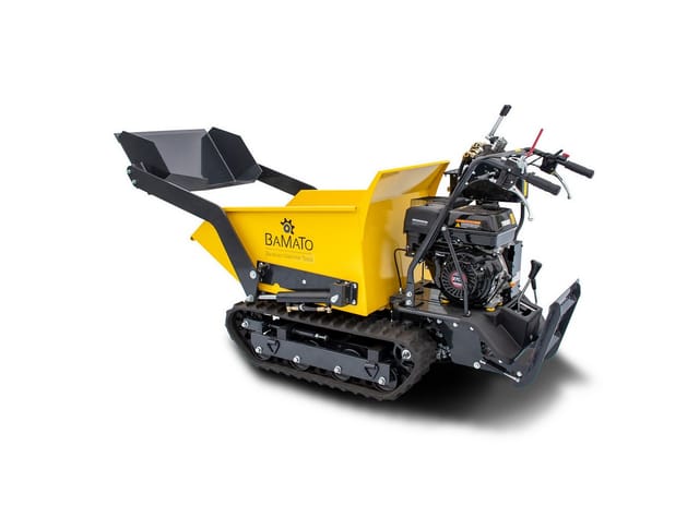 BAMATO Mini Raupendumper MTR-500PROS mit Kipphydraulik & Selbstladeeinrichtung