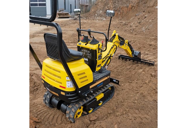BAMATO Rechen für Minibagger MIB-600