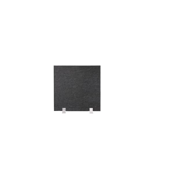 Schreibtisch-Set desktopz Standfuss Farbe: anthrazit, Größe: 50x50x1cm