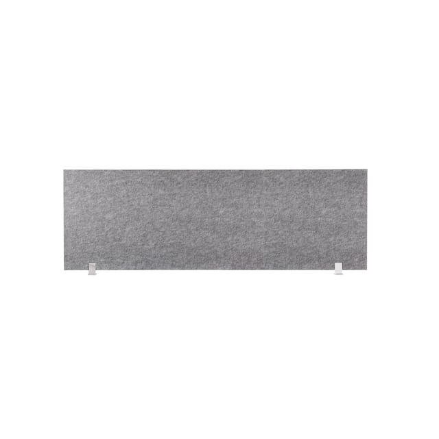 Schreibtisch-Set desktopz Standfuss Farbe: grau, Größe: 150x50x1cm