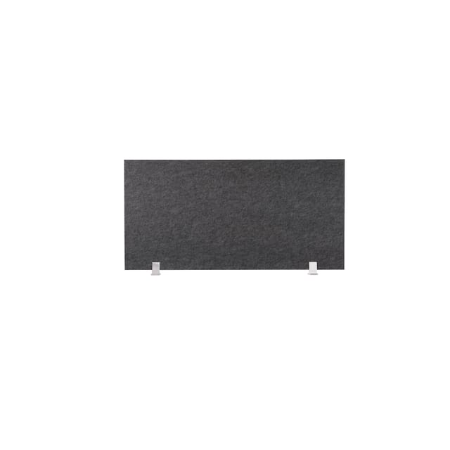 Schreibtisch-Set desktopz Standfuss Farbe: anthrazit, Größe: 100x50x2,5cm