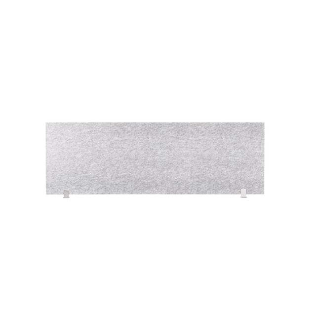 Schreibtisch-Set desktopz Standfuss Farbe: lichtgrau, Größe: 150x50x2,5cm