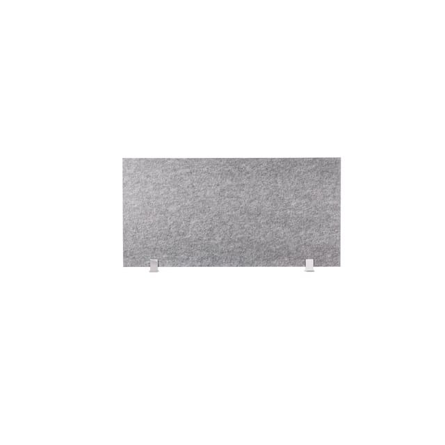 Schreibtisch-Set desktopz Standfuss Farbe: grau, Größe: 100x50x2,5cm
