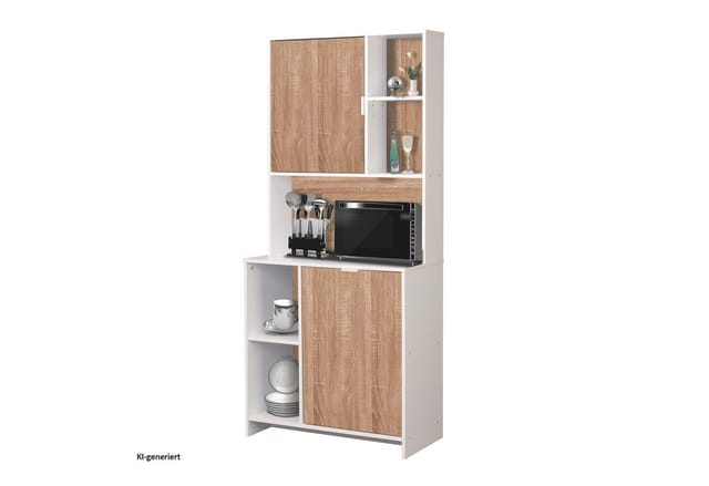 HTI-Living Küchenschrank Malin Weiß Sonoma