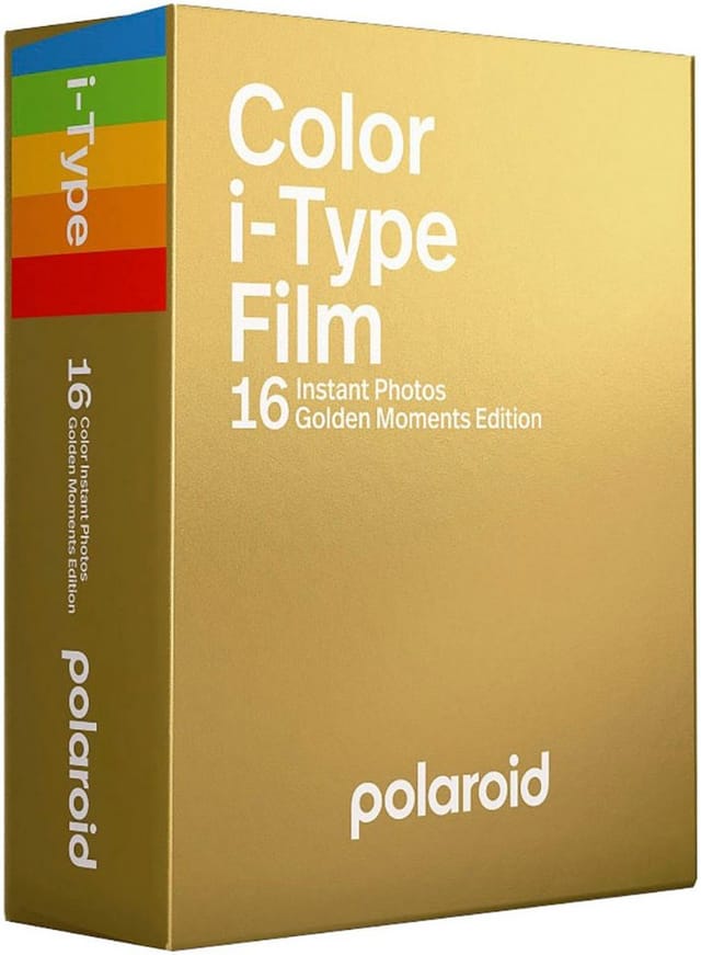 Polaroid i-Type Color Film GoldenMoments 2x8 Pack