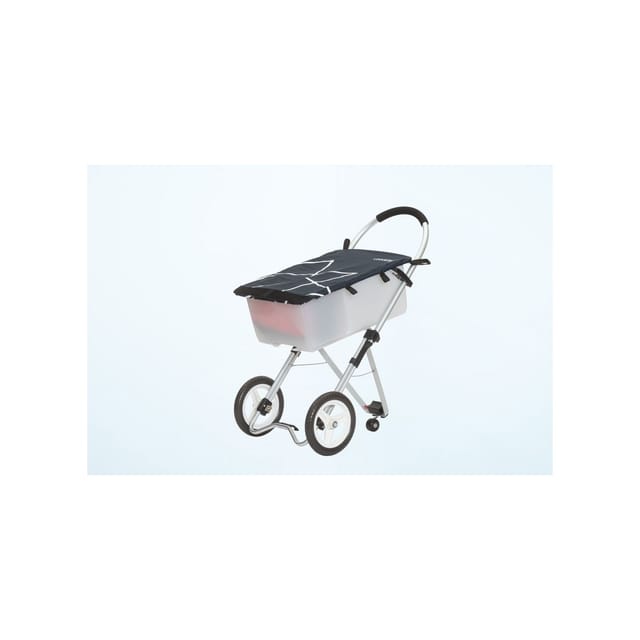 Trolley Max - Einkaufswagen marine/weiss