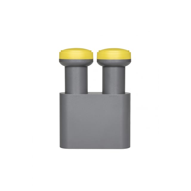 Humax Quad-Monoblock-LNB, 2 Satelliten 4 Teilnehmer, 0,1 dB Rauschmaß