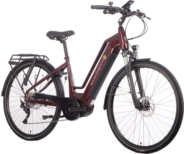 Quantum Sport Lady 10 Gang Bafang Mittelmotor Scheibenbremsen
