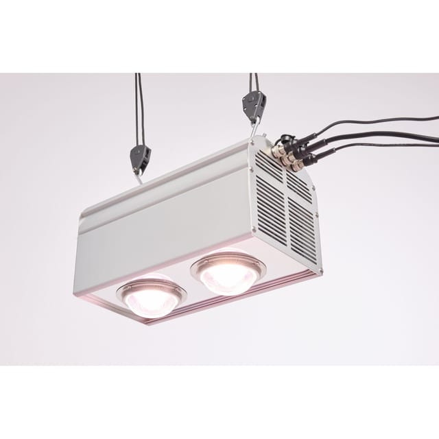 Venso EcoSolutions CANNA BULB 240, LED Pflanzenlampe, 240 Watt Grow Lampe Cannabis mit Vollspektrum LED + Infrarot, für 4-6 Pflanzen, Abstrahlwinkel 120°