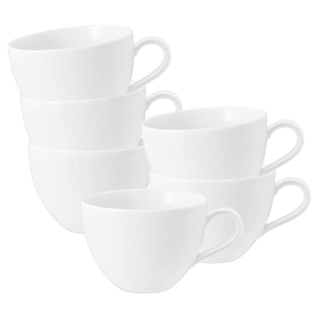 Seltmann Weiden Milchkaffeetassen Beat Color Glaze 0,35 l 6er Set