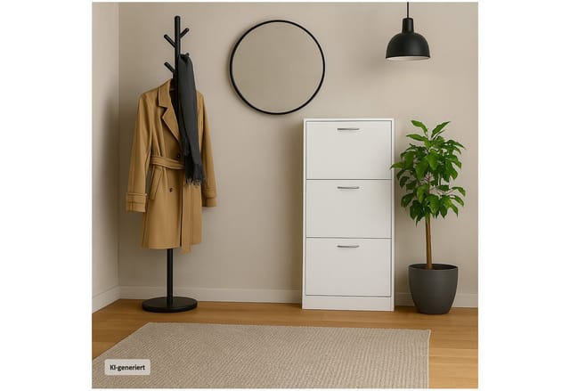 HTI-Living Schuhschrank Thekla Weiß