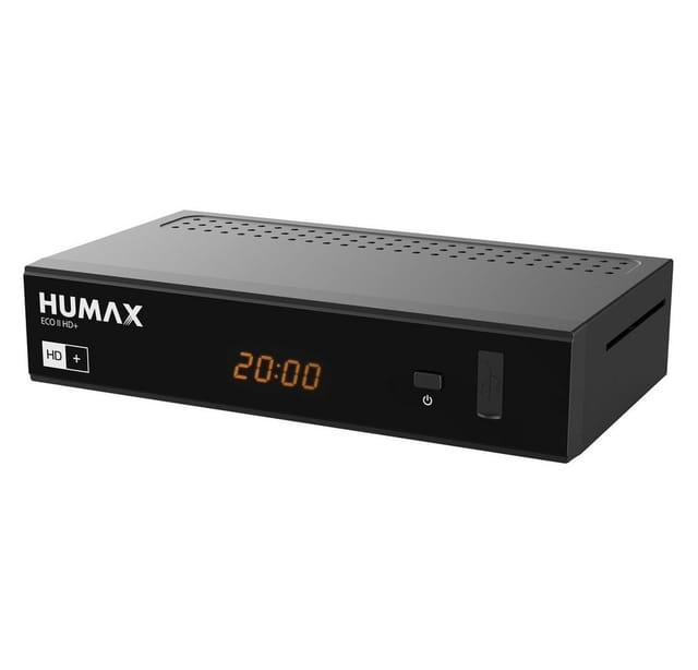 Humax Eco II HD+ Satellitenreceiver, HDTV, HDMI, SCART, USB
