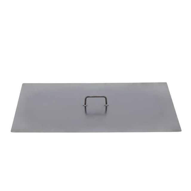 Feuerschalen Abdeckung Feuerschalen Deckel unlakiert 81 x 81 cm