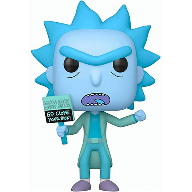 Funko 44252 POP! Animation: Rick & Morty - Hologram Rick Clone