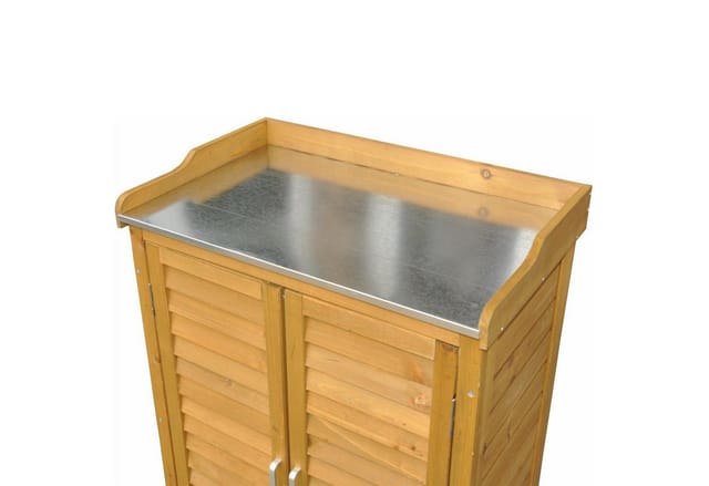 Dazikemo Gartenschrank braun