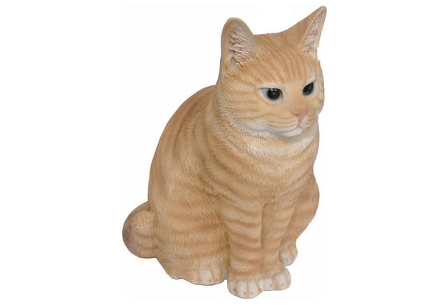 Dazikemo Gartenfigur Dekofigur Katze 29cm
